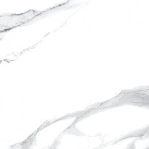 24" x 24" modern white calacatta marble tile