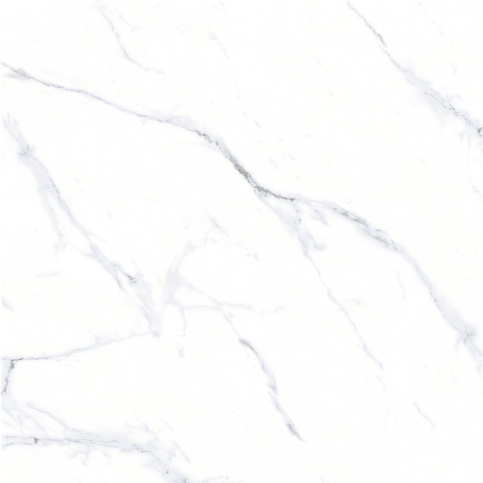24" x 24" white carara mable tile