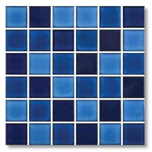 48*48mm ceramic glazed pool mosaic tiles
