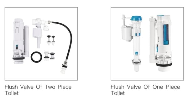 toilet flushing fitting