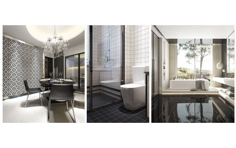 for wall and floor usage