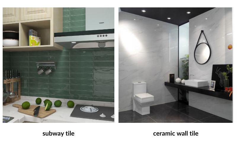 subway tile & ceramic wall tile