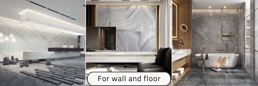 For wall and floor usage