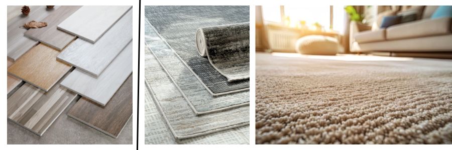 tile and carpet