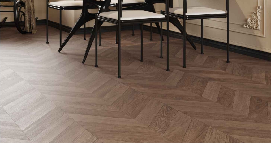herribone wood look tile