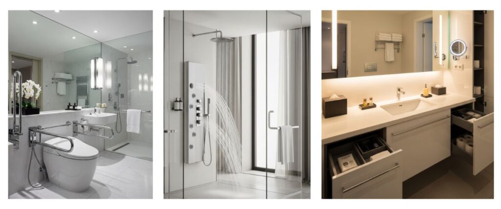 commercial sanitaryware application in hospitality settings