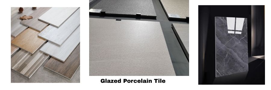 glazed porcelain tiles design