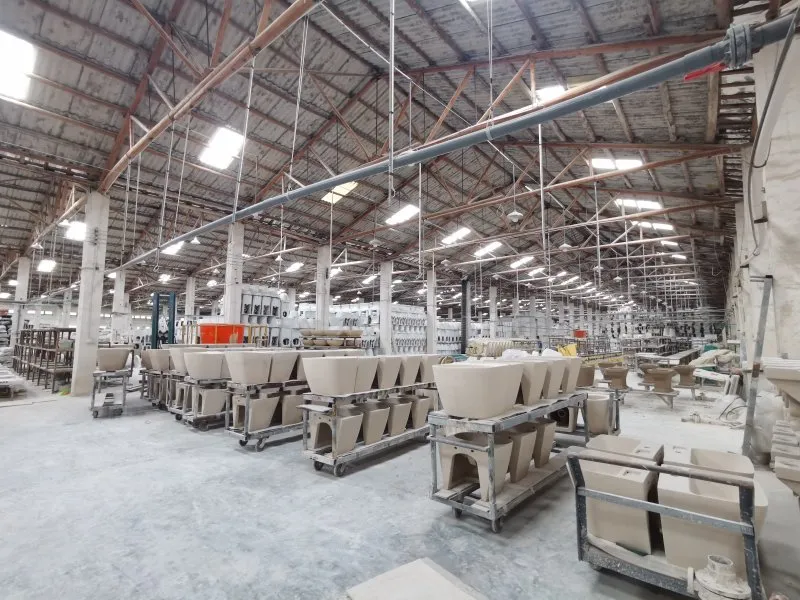 bathroom toilet manufacturer production area picture