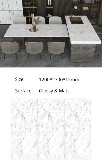 arabescato sintered stone size (1200x2700x12 )
