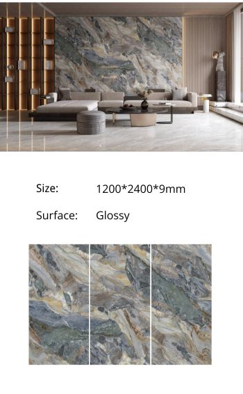 sintered stone slab size (1200x2400x9)